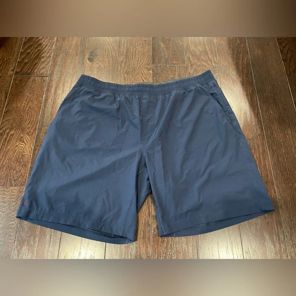 Rhone Mako Men Shorts XXL Blue Drawstring Athletic Everyday Activewear